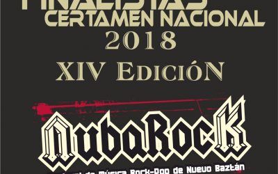 Finalistas XIV Certamen de Música Rock-Pop de Nuevo Baztán “NubaRocK 2018”